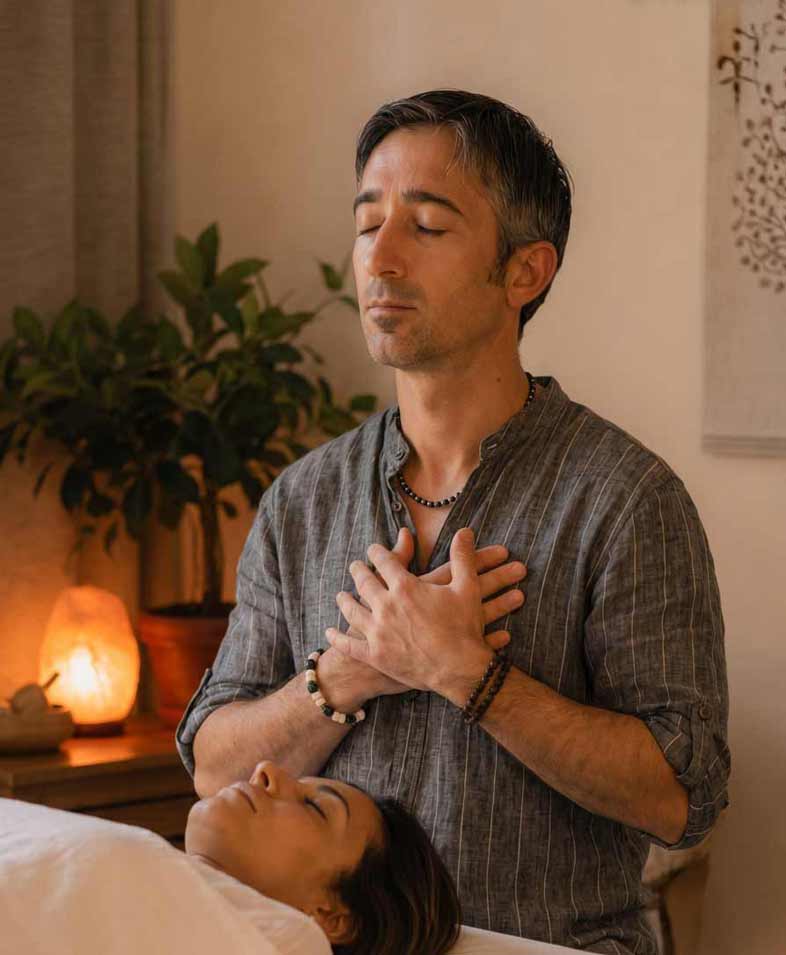 Auto Trattamento Reiki Marco Macchiavelli in Centratura